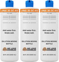 Dilution Bottle for Dog Shampoo, Conditioner & Solutions, 35 oz, 3 Pack