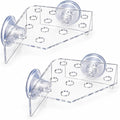kcrygogo 13 Plug Holes Coral Frag Rack Clear Acrylic Holder Aquarium Fish Tank Button Coral Reef Broken Frame Enhanced S