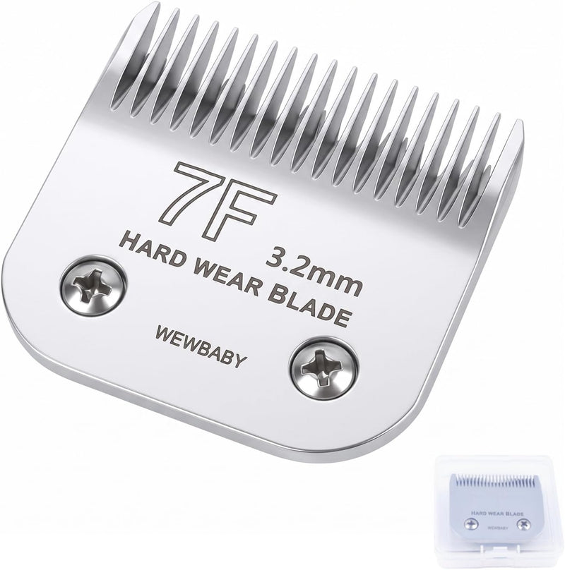 Dog Grooming Clipper Blades Size 7F for Andis Oster A5 Wahl KM