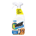 Shout Pet Stain Remover Spray, Color-Safe Multisurface & Carpet Cleaner Solution for Dog & Cat Urine, Feces, Vomit & Mud, Fights Odors & Remarking, Fast-Acting Cleans in 5 Minutes or Less, 22oz