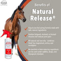 Four Oaks Farm Ventures, Natural Release Muscle Spray Treatment - Horse Liniment for Sore Muscles, Joint Pain, Tendon & 