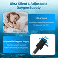 DaToo Aquarium Filter 5-15 Gallon Fish Tank Filter 120GPH Powerful Pump for Aquariums Adjustable Air Flow Submersible In