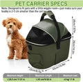 Dog Bike Basket Rear Seat,16.9"x8.7"x11.6"