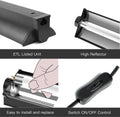 Upgraded T5 UVB Reptile Light, 10.0 UVB 8W German Made Fluorescent Lamp and Fixture Kit, for Desert-Dwelling Reptiles, B