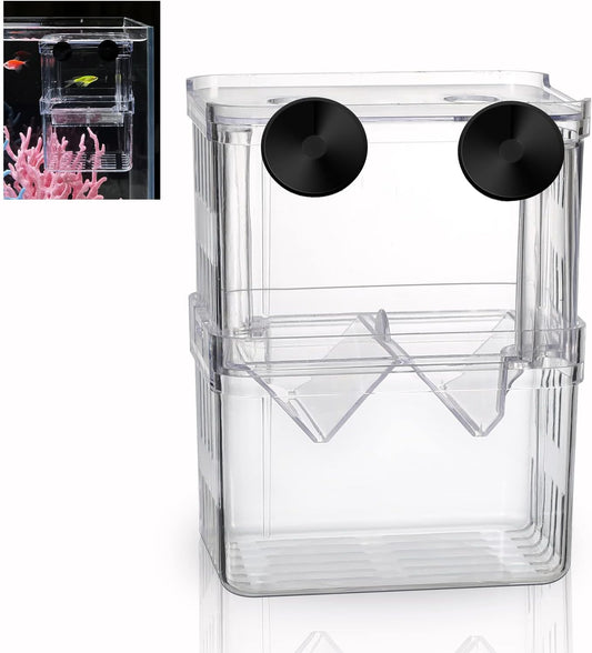 Aquarium Hatchery Incubator Breeding Box, Fish Tank Acrylic Isolation