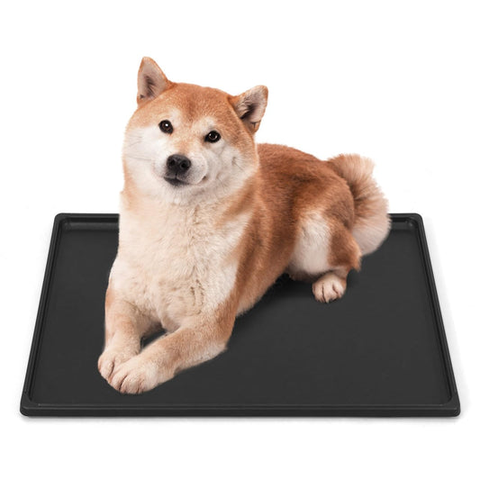 BOWHAUS 35-Inch Dog Crate Pan Replacement, Sturdy, Waterproof Plastic Tray for 36-Inch Pet, Rabbit Ferret Critter Kennels, Versatile Pan and Easy to Clean