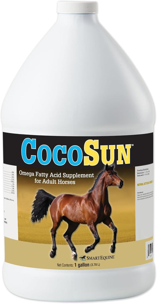 SmartEquine CocoSun™ Oil Omega Horse Supplement, 1 Gallon