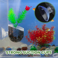8 Pack Aquarium Plant Holder, Clear Hanging Planter Cups with Drainage Hole