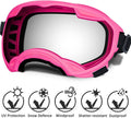 Dog Sunglasses, Dog Goggles with Adjustable Strap UV Protection Winproof Dog Puppy Sunglasses, Suitable for Medium-Large