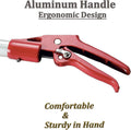 55''-87'' Telescopic Snake Catcher Tongs Grabber, Wide Jaw Handling Tool