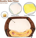 Pet Soft Guinea Pig & Rabbit Cozy Hideout House - Small Animal Bed for Guinea Pigs, Rabbits, Hamsters, Rats & Chinchilla