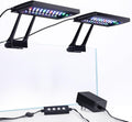 hygger Clip On Aquarium LED Light with Multi-Channel Controller, Fish Tank Light 24/7 Lighting Sunrise-Daylight-Moonligh