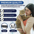 4 Pack Flea Collar for Cats, 32 Months Flea and Tick Prevention for Cat, Waterproof & Natural Cat Flea and Tick Treatment, Adjustable for Cats Kittens(Blue&Pink)