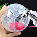 Hamster Exercise Ball Silent Hamster Wheel Small Animals Transparent Ball for Dwar Rat Relieves Boredom and Increases Ac