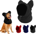 Dog Snood Winter Hood with Ear Protection, Fleece Neck Warmer for Dogs