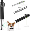 Dog Whistle 2 Pack Adjustable Ultrasonic Silent for Barking & Recall Training