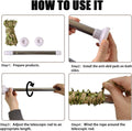 1 Set Thickened Snake Climbing Stick with Anti-Slip Pads, Decoration for Ball Python Lizard Tarantula Snake Hermit Crab 