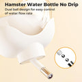 Pet Water Bottle for Cage Crate - 17oz No Drip BPA Free Water Dispenser for Small Animal Rabbit Guinea Pig Chinchilla Fe