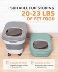 20-23 Lbs Dog Food Storage Container,Collapsible Dog Food Container