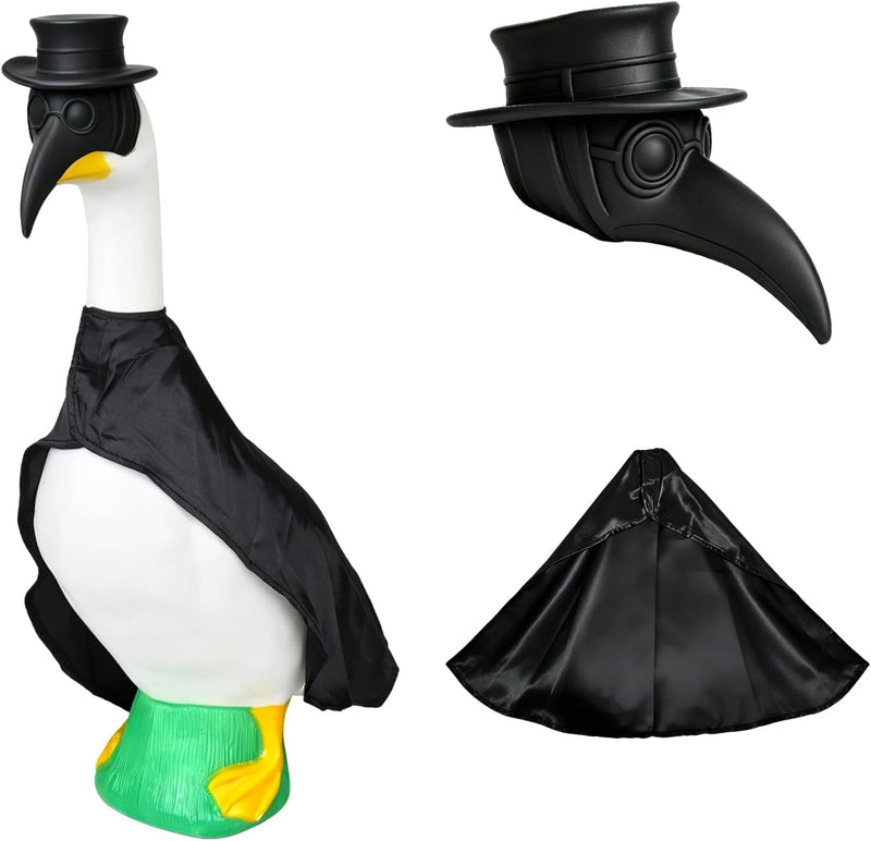 Enrichoice Porch Goose Outfits Halloween Statue Accessories Costume Outfit