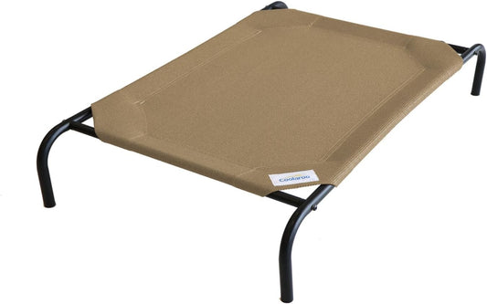 Coolaroo Original Elevated Dog Bed - Breathable Off-The-Ground Pet Bed with Cooling Fabric, Joint Relief & Moisture-Resi