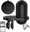 hygger WiFi Automatic Fish Feeder for Aquarium, Smart App Control Auto Fish Food Dispenser with Camera and Timer, Vacati