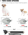 Dog Cat Urine Collector- Telescopic Handled Dog Pee Sample Catcher for Veterinary Supplies, Urine Stick for Small Large 