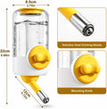 Bunny Water Dispenser for Cages, Guinea Pig Water Bottle No Drip