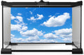 Blue Sky Aquarium Background Tiny Cloudy Cumulus Fish Tank Background White Clouds in Clear Blue Sky Reptile Tank Backgr