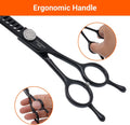 Dog Grooming Scissor,7.0'' Pet Curved Chunkers Shears
