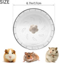 GOLDEAL 6.7Inchs Silent Hamster Wheel, Hamster Toys for Hamster Cage, Super Mute Spinner Exercise Running Wheel for Smal