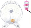 8.7" Hamster Exercise Wheel with Drinking Bottle, Hamster Exercise Wheel for Gerbils, Syrian & Dwarf Hamsters, Chinchill