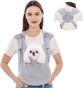 Supet Dog Sling Carrier for Small Pet, 95% Cotton Adjustable Front Backpack