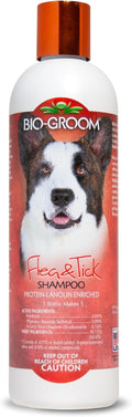 Bio-Groom Flea & Tick Dog Shampoo, Protein-Lanolin