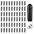 WOSKAR Prong Collar Covers (60 Tips per Pack), Vinyl Comfort Prong Tips for 2.25mm-4.0mm Dog Pinch Collar (2.25mm-3.0mm)