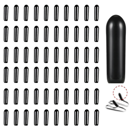 WOSKAR Prong Collar Covers (60 Tips per Pack), Vinyl Comfort Prong Tips for 2.25mm-4.0mm Dog Pinch Collar (2.25mm-3.0mm)