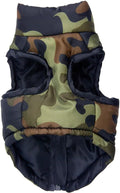 Winter Waterproof Windproof Dog Vest - Warm Dog Jacket for Cold Weather - Camouflage, Small (Teddy, Chihuahua, Yorkshire