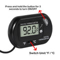 4Pcs Aquarium Thermometer Fish Tank Thermometer Reptile Fahrenheit Terrarium Water Temperature Indicator Test Digital wi