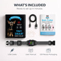 Tiny Bark Collar for Small Dogs 5-15 lbs and Puppies - No Shock Anti Barking Collar - Rechargeable Smart Collar for Dog 