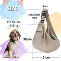 NATUYA Dog Sling Puppy Carrier for Small Dogs