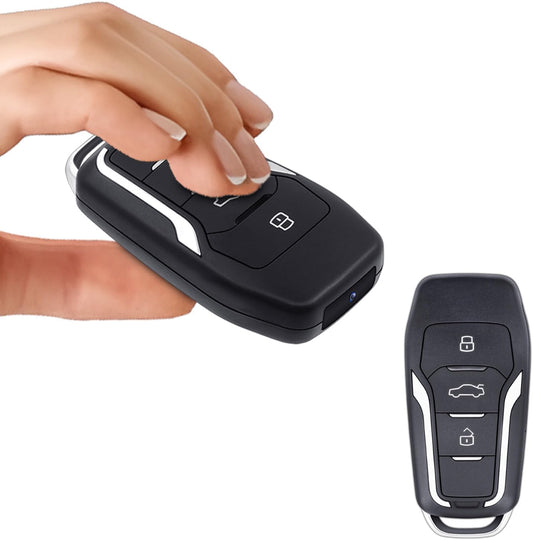 Portable Car Key Style Mini Camera, 64GB Body Cam,1080P HD Motion Detection Recorder, USB Charging for Home & Personal P