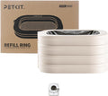 PETKIT Trash Bag Refill Rings for Purobot Ultra Auto-Packing Self-Cleaning Cat Litter Box, Leak-Proof Replacement Waste 