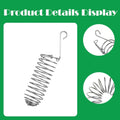 2 Pack Millet Holder for Bird Cage, Stainless Steel Parrot Foraging Toy Feeder, Hanging Spray Millet Treat Holder Bird Fruit Vegetable Basket for Parakeet Cockatiel Conure African Grey Lovebird