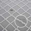 Dog Playpen Cover Net with Metal Fixing Buckle 6.7 * 6.7FT Prevent Small Dogs from Jumping Out of The Playpen (Cover Onl