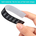 BBTO 20 Pcs Aquarium Thermometer Sticker Temperature Strip for Fish Tank