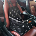 SWIHELP Dog Car Seat Puppy Portable Pet Booster Car Seat with Clip-On Safety Leash and PVC Support Pipe, Anti-Collapse,Perfect for Small Pets
