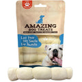 Amazing Dog Treats - Beef Cheek Rolls (10 Inch Regular - 4 Pcs) - Safe Rawhide Alternative Dog Chew - Great for Power Chewers - Long Lasting Dog Chew - Retriever Rolls for Dogs