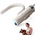 JirPet Pet Neck Dryer, Professional Low Noise Dog Dryer for Pet Grooming, 14,800FPM Portable High Velocity Pet Dryer, Hands-Free Dog Blow Dryer with Neck Hanging, Dog Hair Dryer with 3 Speeds & 4 Temp