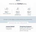 VETIFIED Chlorexhidine Spray for Dogs | Veterinary Strength Anti Itch for Dogs for Hot Spots, Rashes & Itchy Paws 8 fl oz (+ 30 Day Vet Access) | NDC 86247-002-08