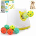 Automatic Dog Ball Launcher - Dog Ball Fetch Machine, Ball Thrower for Dogs, for Small to Medium Sized Dogs, Interactive